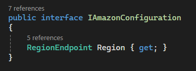 IAmazonConfiguration